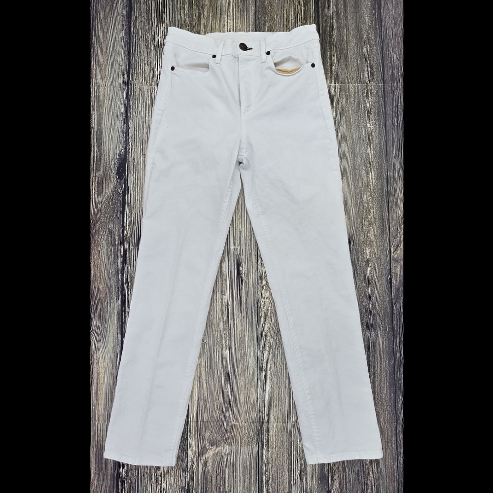 Rag and Bone White Denim Skinny Jeans - Picture 2 of 12